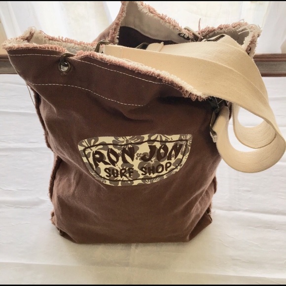 Ron Jon Handbags - VINTAGE RON JON SURF SHOP Canvas Bag